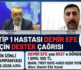 Tarık Şeker ile Kalemşor Programından Hayati Çağrı: SMA Hastası Demir Efe İçin Zaman Daralıyor