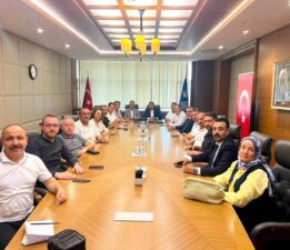 Türkiye Kamu-Sen Bursa İl Teşkilatı’ndan Başkan Vekili İsmail Şenol’a hayırlı olsun ziyareti