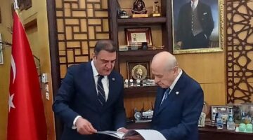 MHP Bursa İl Başkanı Muhammet Tekin’den Devlet Bahçeli’ye Ziyaret: İlçe Kongreleri Görüşüldü