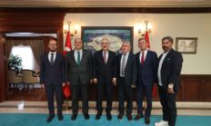 Gelecek Partisi Bursa Teşkilatı’ndan Vali Erol Ayyıldız’a Veda Ziyareti
