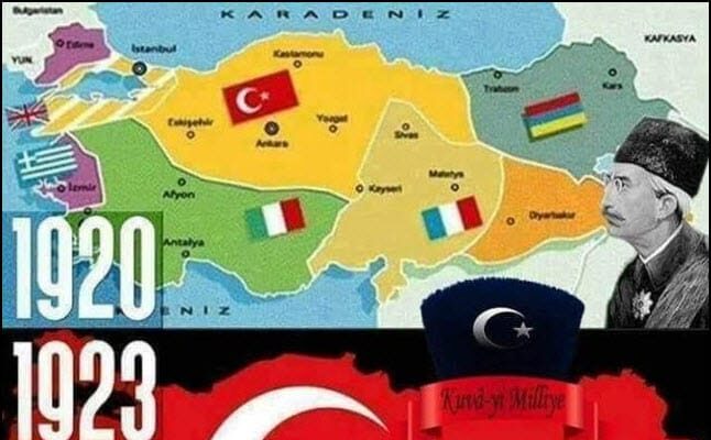 “Yaşasın tam bağımsız, laik ve üniter Türkiye Cumhuriyeti!”