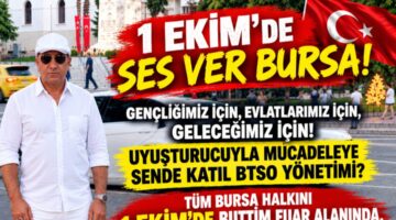 Bursa’da Uyuşturucuyla Mücadele Çağrısı: “Bu Sadece Bir Ailenin Değil, Hepimizin Meselesi”