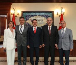 TEMAD Bursa Şubesi Yönetiminden Bursa Valisi Erol Ayyıldız’a Ziyaret