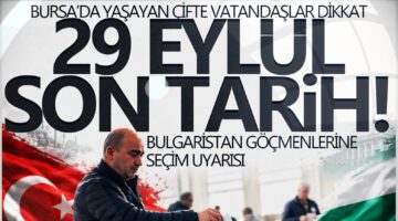 BAL-GÖÇ’ten Bulgaristan Seçimleri Öncesi Kritik Uyarı: Son Tarih 29 Eylül