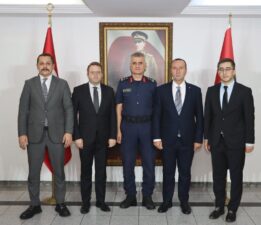 MHP Bursa İl Başkanı Özcanbaz’dan İl Jandarma Komutanı Bakçepınar’a Ziyaret