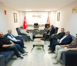 ERDEMLİLER GENÇLİK DERNEĞİ’NDEN İL BAŞKANI HAMZA GÜRSEL’E ZİYARET