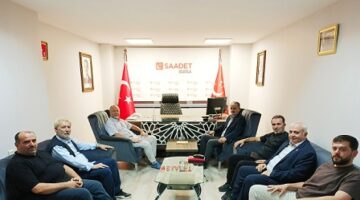 ERDEMLİLER GENÇLİK DERNEĞİ’NDEN İL BAŞKANI HAMZA GÜRSEL’E ZİYARET