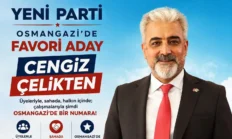Yeni Parti Osmangazi’de Cengiz Çelikten sahada