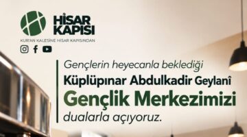 Küplüpınar’da Gençler İçin Yeni Merkez Açılıyor