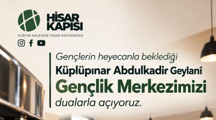 Küplüpınar’da Gençler İçin Yeni Merkez Açılıyor