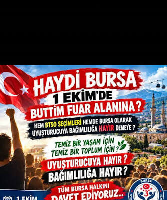 Bursa’da BTSO Seçimleri Öncesi Uyuşturucu ve Bağımlılıkla Mücadele Çağrısı