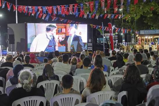Irgandı Köprüsü’nde sinema keyfi başlıyor