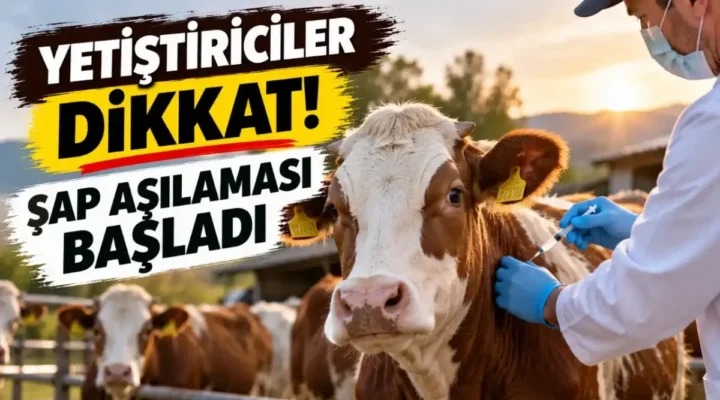 Şap aşılamasında sevkiyat uyarısı: “Aşıların zamanında ulaştırılması gerekiyor”