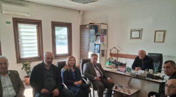 Demokrat Parti heyetinden Erdem Saker’e ziyaret: Bursa’nın su geleceği ve susuzluk gündemde