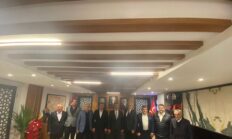 Servis ve halk otobüsçülerinden MHP Bursa İl Başkanı Özcanbaz’a ziyaret