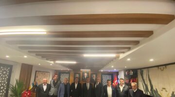 Servis ve halk otobüsçülerinden MHP Bursa İl Başkanı Özcanbaz’a ziyaret