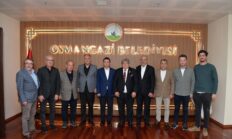Bursaspor Taraftarlar Derneği’nden Başkan Erkan Aydın’a ziyaret