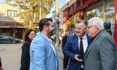 Anahtar Parti Osmangazi’den Esnaf Ziyareti: Sorunlar Yerinde Dinlendi
