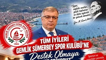 Gemlikspor’a destek için ortak canlı yayın kampanyası düzenleniyor