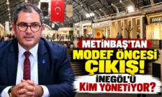 ONUR METİNBAŞ’TAN MODEF ÖNCESİ İNEGÖL’E KRİTİK SORU: “İNEGÖL MOBİLYASI DÜNYAYA AÇILIYOR, PEKİ BU ŞEHRİ KİM YÖNETİYOR?”