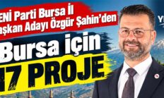 YENİ Parti Bursa İl Başkanlığı adayı: “Üyeye söz ve karar hakkı tanıyan bir örgüt kuracağız”